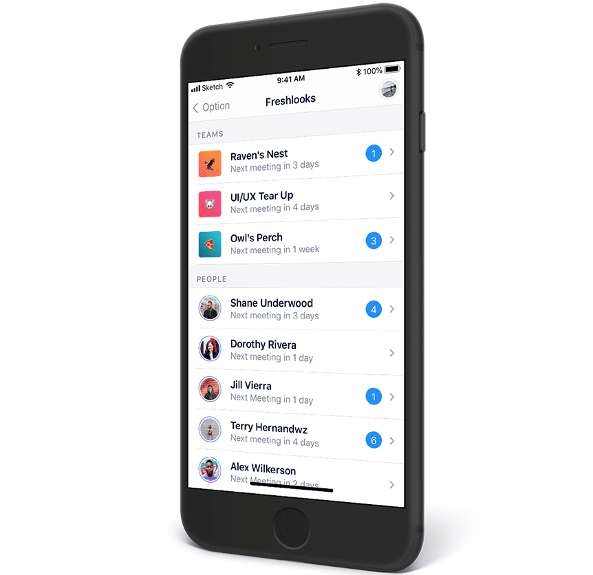 Plan your day by seeing all your meetings in one place