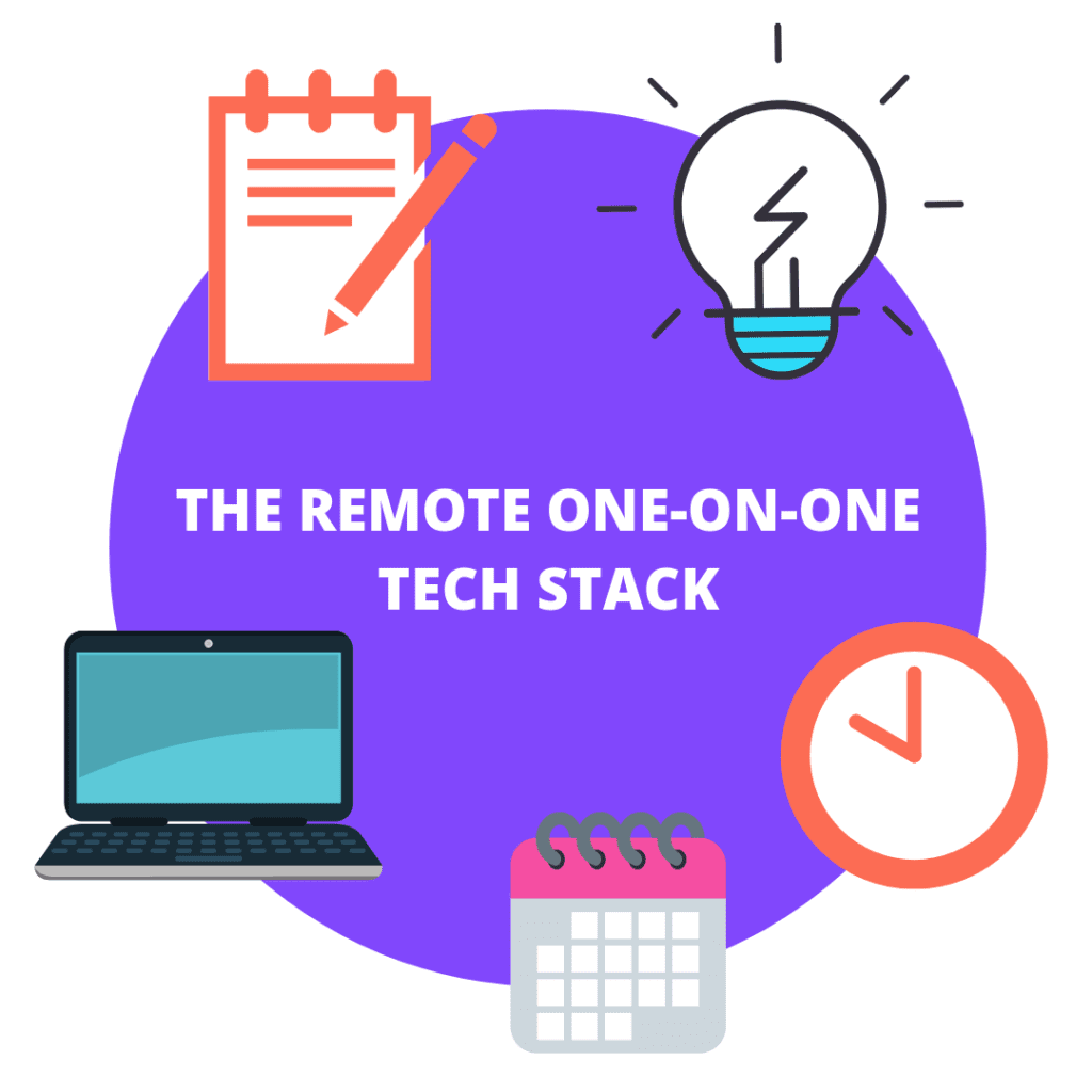 The remote one-on-one tech stack