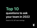 team meeting questions